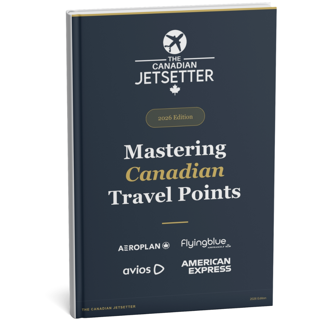 The Canadian Jetsetter Points Guidebook cover